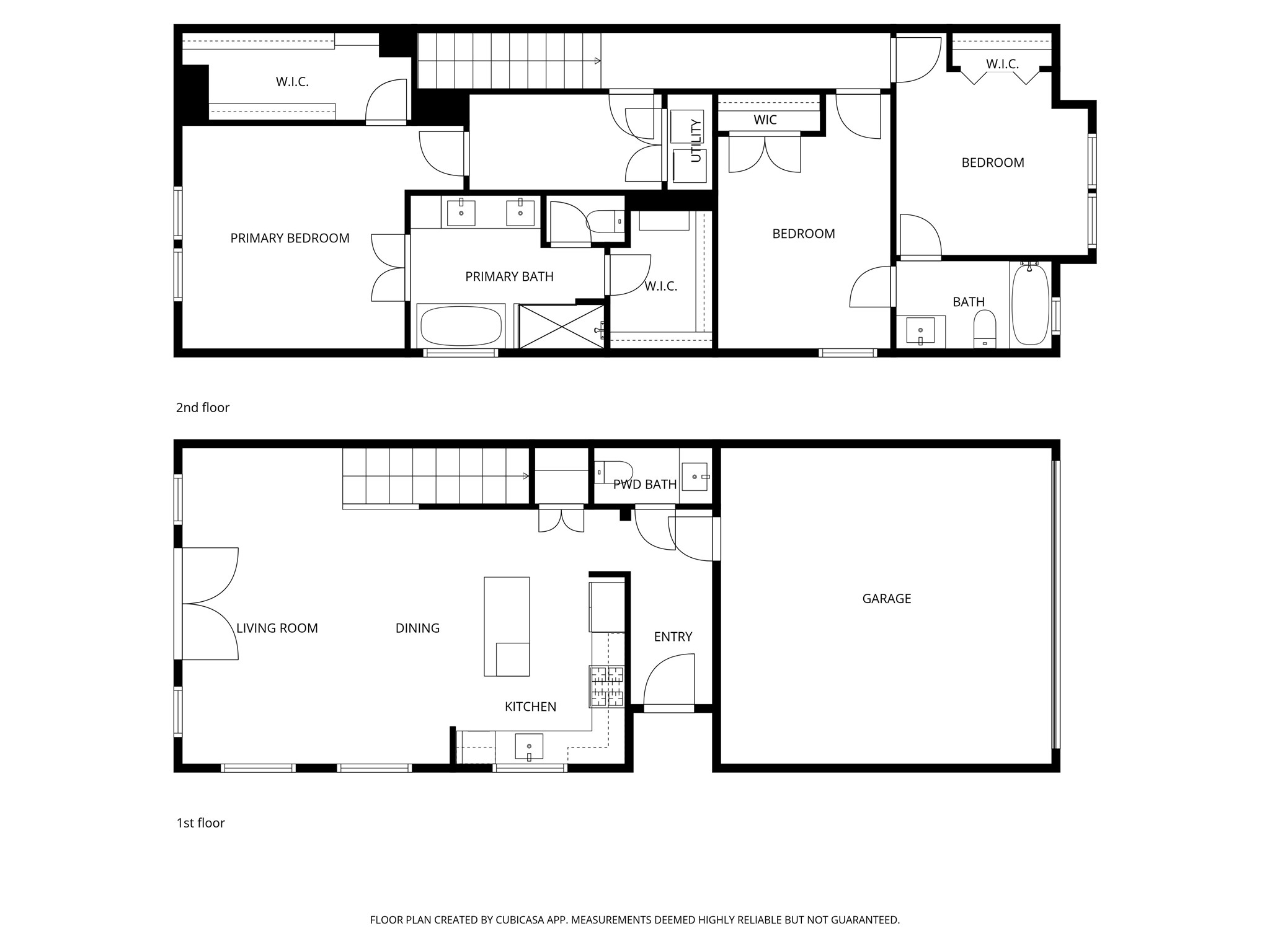 2413 Chapman Street Houston, TX 77009 - Photo 18 of 18 a picture of a floor plan