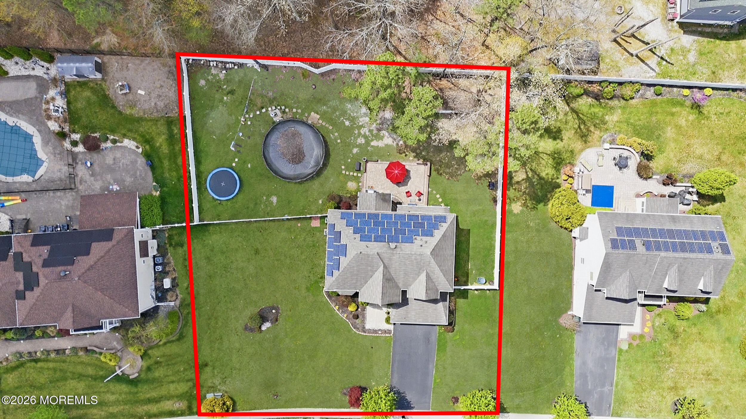4 Firenze Road Jackson, NJ 08527 - Photo 49 of 57 a bird view of house and outdoor space
