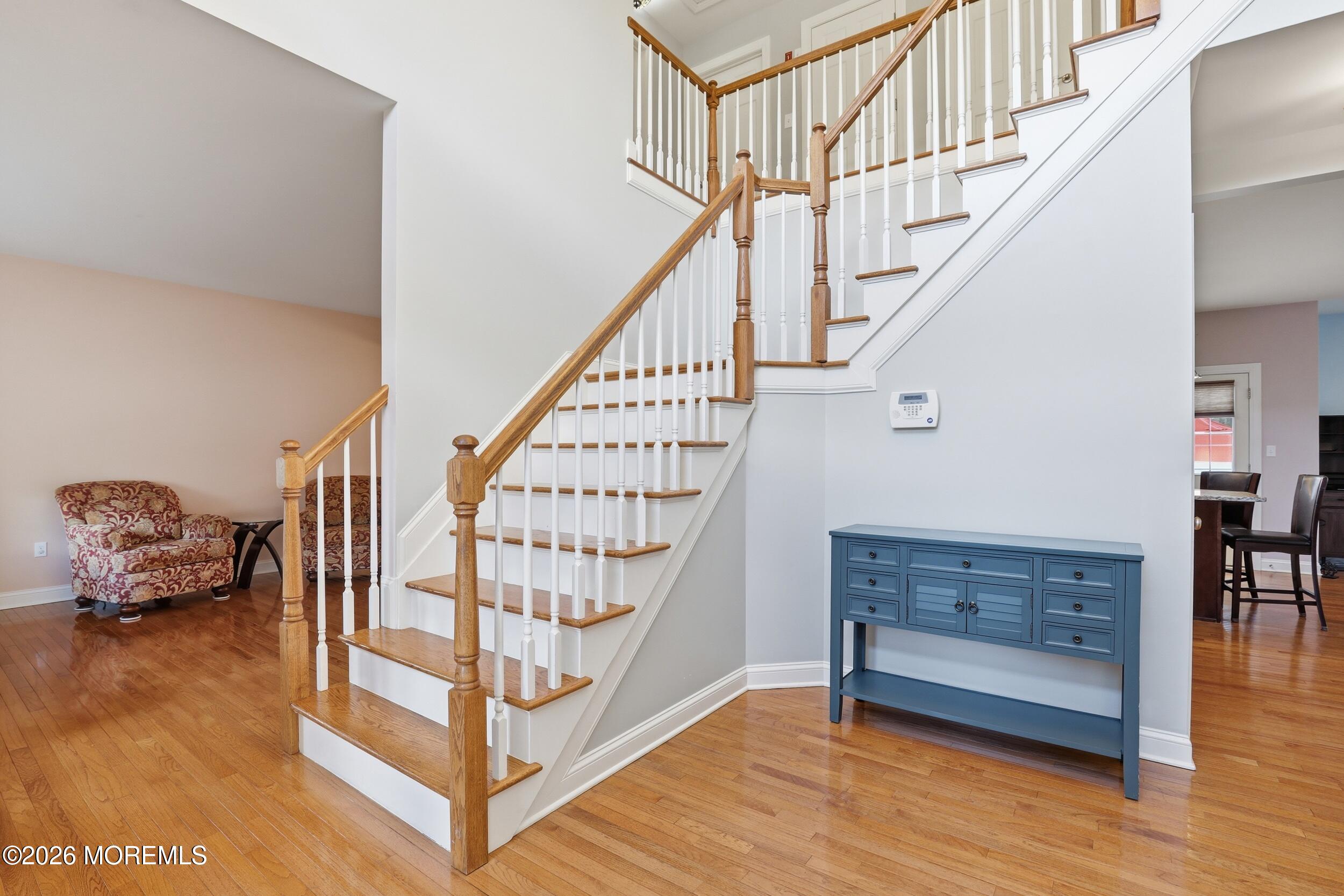 4 Firenze Road Jackson, NJ 08527 - Photo 5 of 57 a view of entryway livingroom and hall with wooden floor