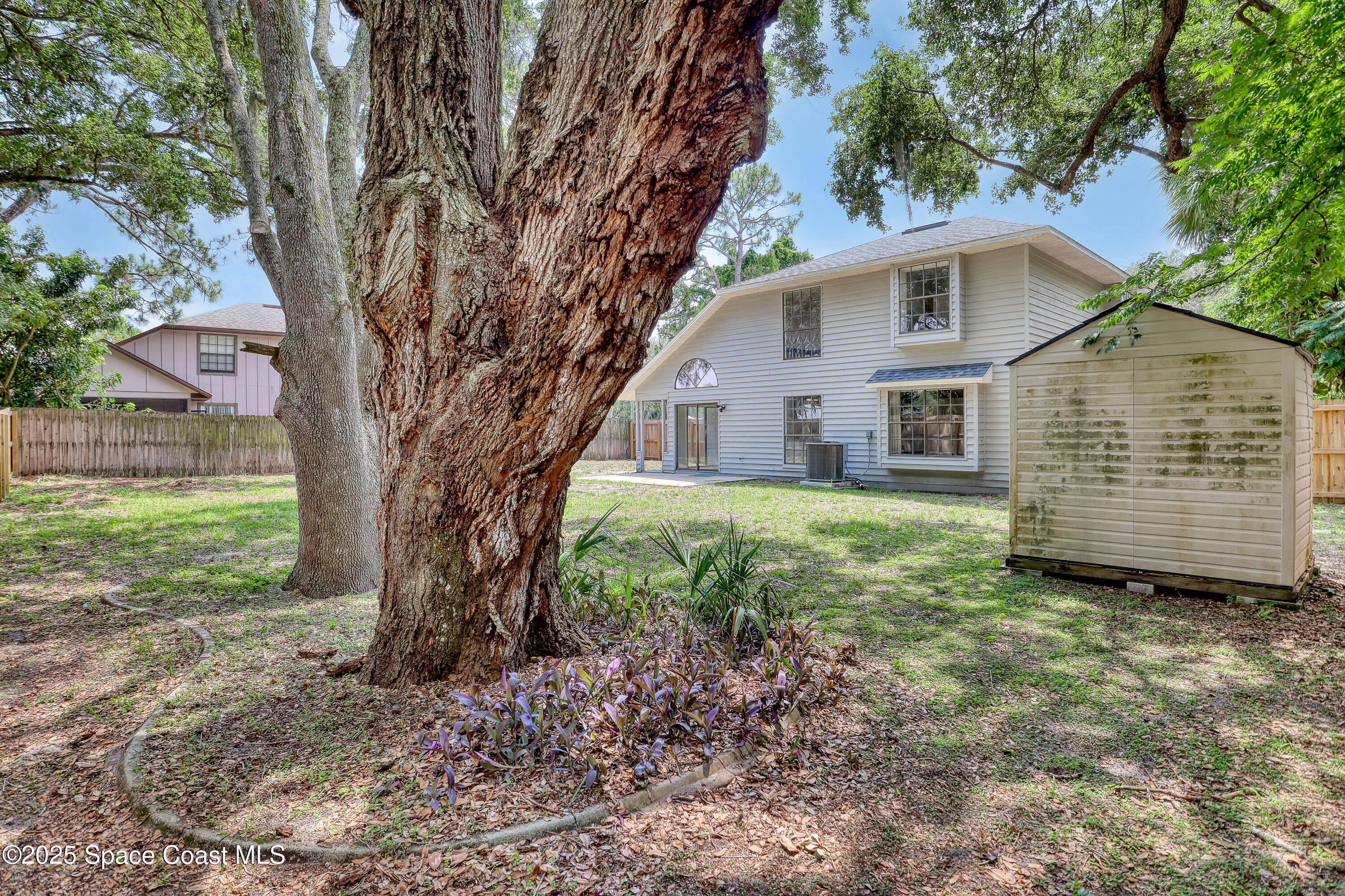 6827 Dodge Road Cocoa, FL 32927 - Photo 34 of 36 Back Yard