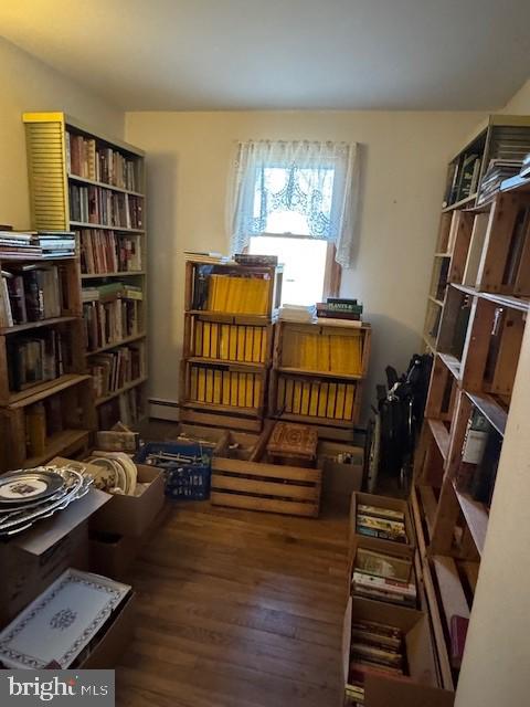 305 Kresson Road Voorhees, NJ 08043 - Photo 15 of 37 a view of a workspace with furniture and a bookshelf