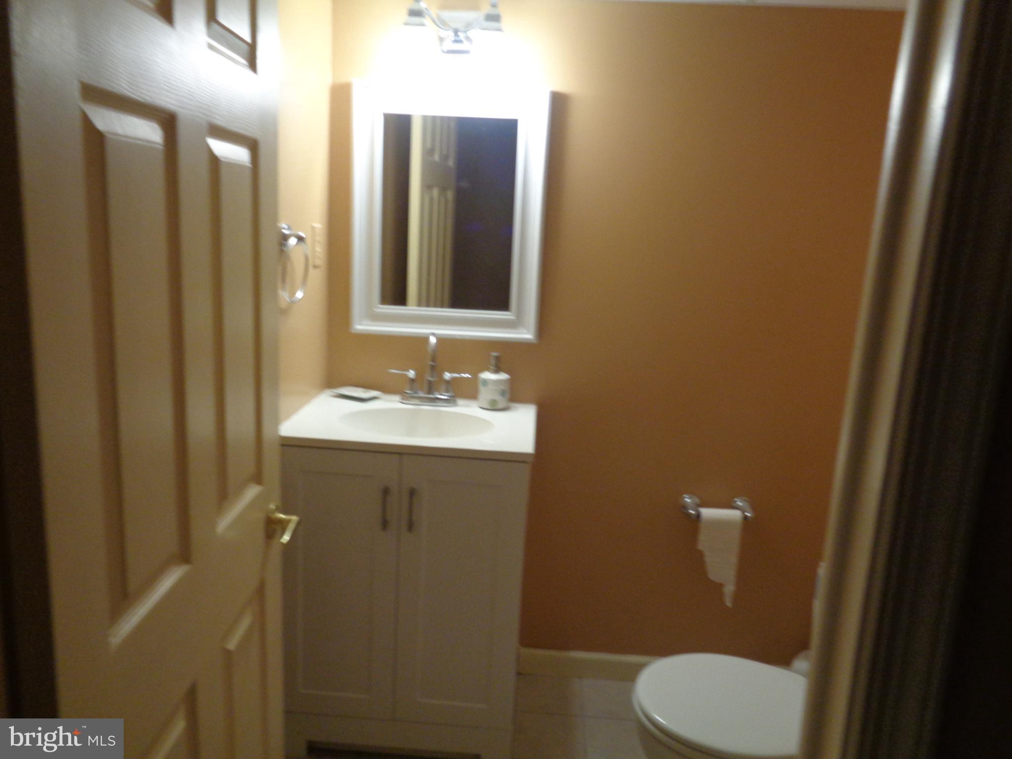 4020 Rustico Road Middle River, MD 21220 - Photo 49 of 59 a bathroom with a sink and a mirror