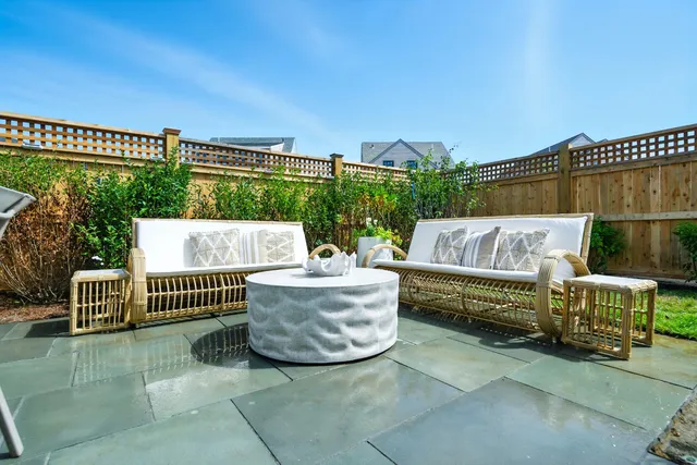 a view of outdoor space and patio