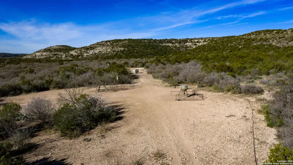 a view of a lake with a city