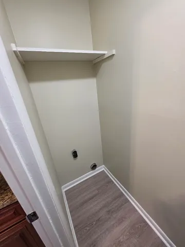 a view of a small space