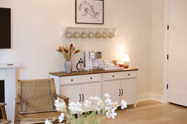 a view of a tables and chairs in patio
