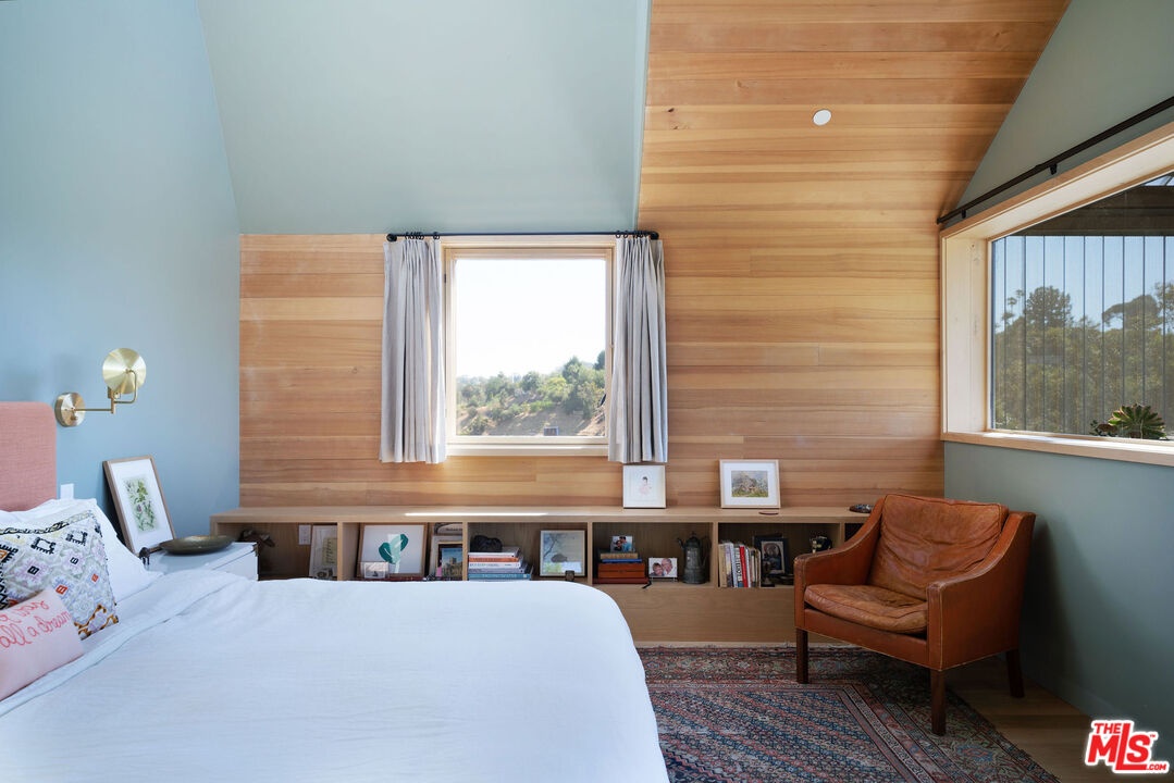 2634 Silver Ridge Avenue Los Angeles, CA 90039 - Photo 21 of 44 a bedroom with furniture and a window