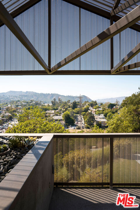2634 Silver Ridge Avenue Los Angeles, CA 90039 - Photo 22 of 44 a view of a balcony with an ocean view