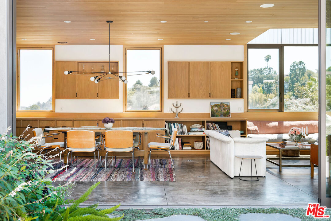 2634 Silver Ridge Avenue Los Angeles, CA 90039 - Photo 5 of 44 a living room with furniture and a large window