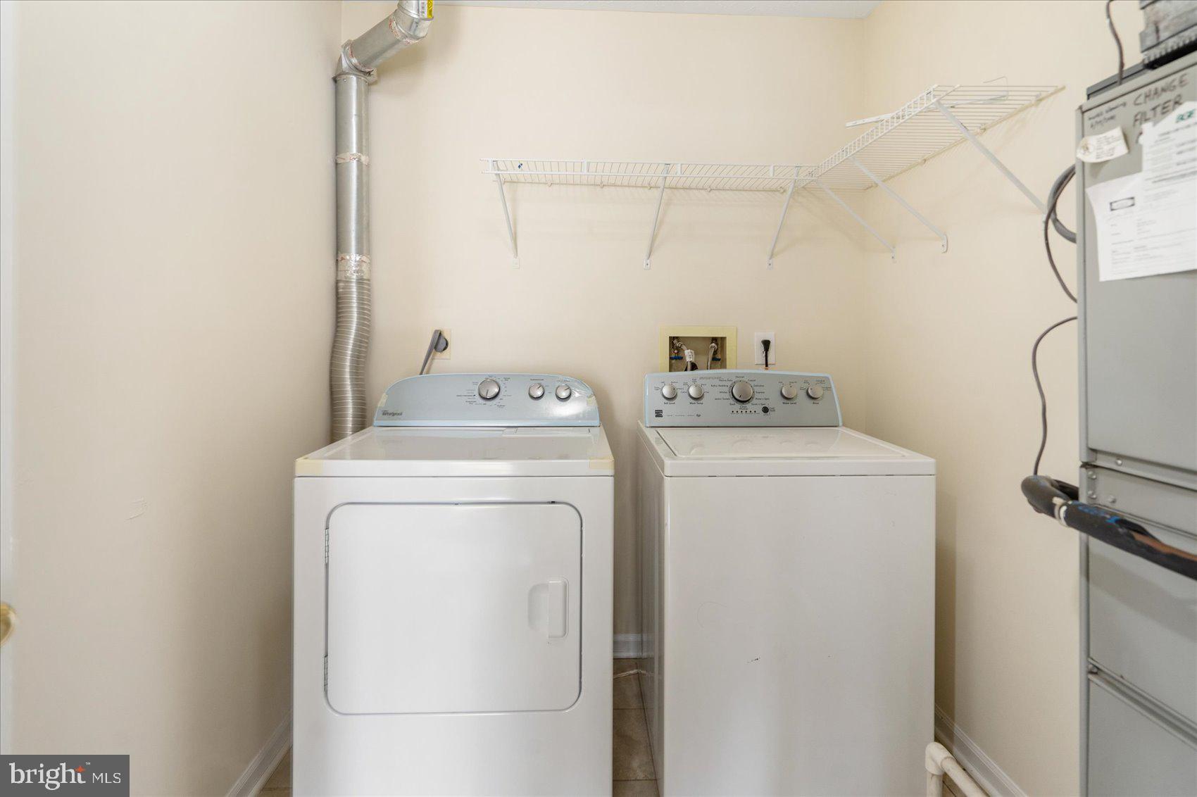 4260 Maple Path Circle, Unit 15 Nottingham, MD 21236 - Photo 19 of 35 a utility room with dryer and washer
