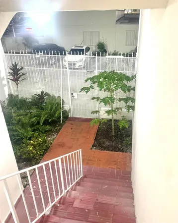 a view of balcony