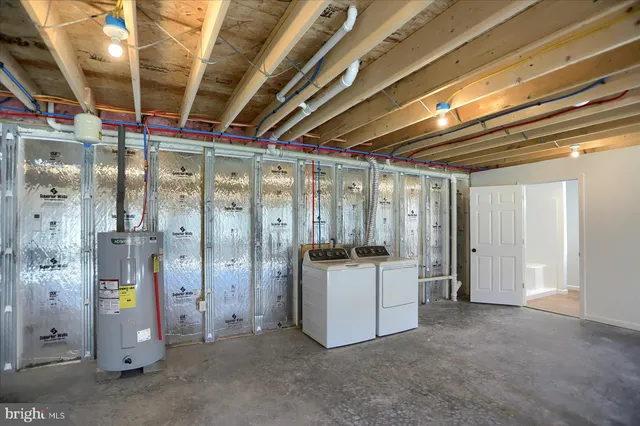 a view of a storage & utility room