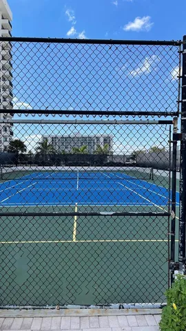 a view of a wooden fence
