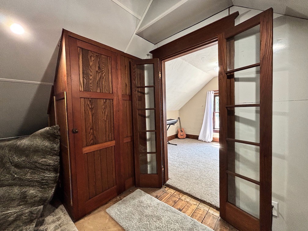 416 Benton Street Rochester, NY 14620 - Photo 30 of 38 French Doors into recently updated front Attic roo