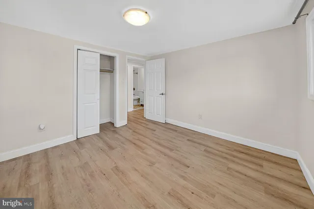 wooden floor in an empty room