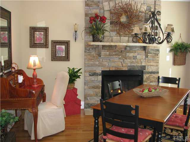 7300 Sparhawk Road Wake Forest, NC 27587 - Photo 5 of 12 Just off the kitchen is the "keeping room" a separate area that can be a sitting room or you can use as a breakfast area. There is also a breakfast area too, that these sellers are suging as the sitting area. Breakfast Area