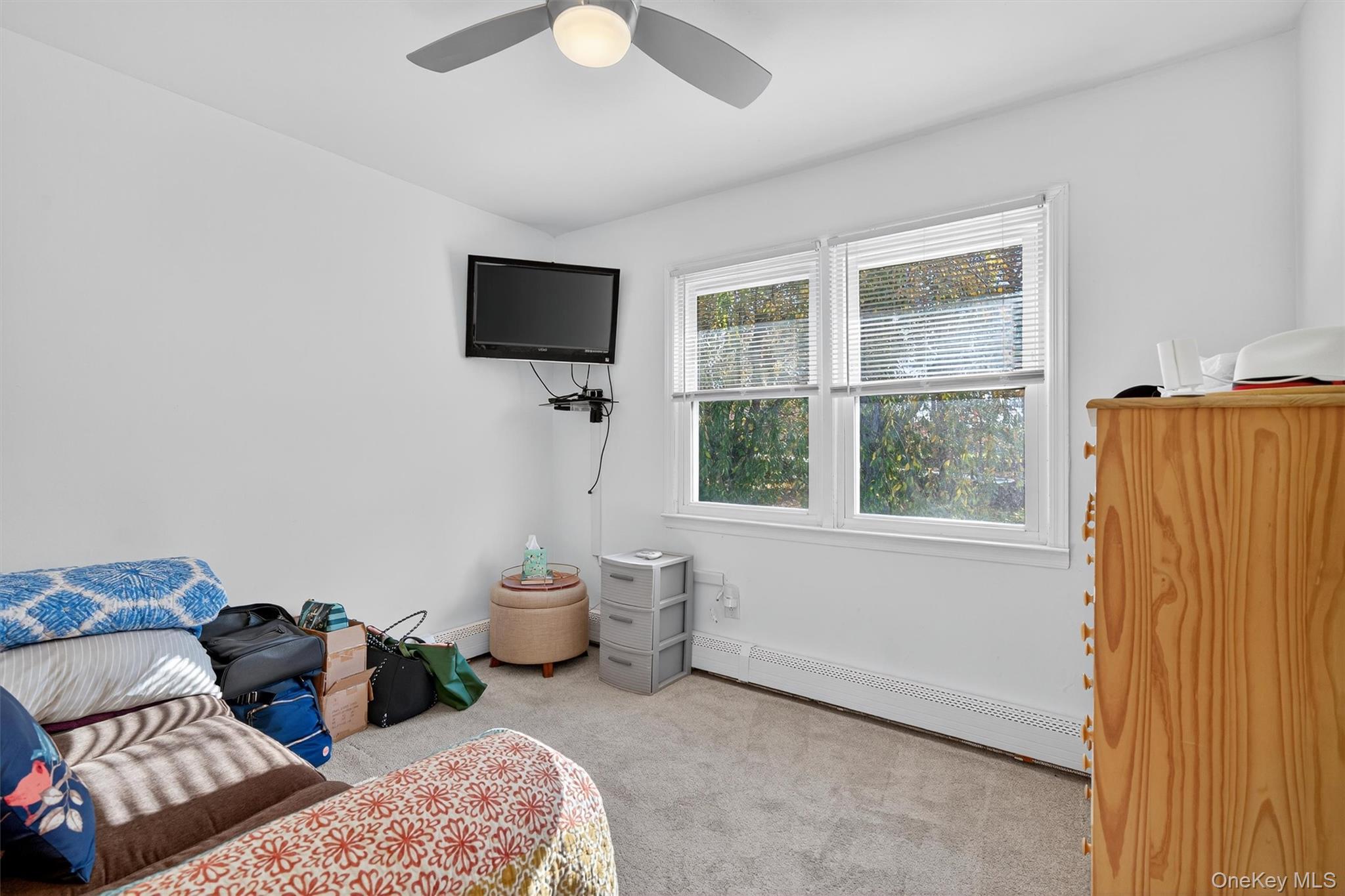 76 Pine Hill Road Highland Mills, NY 10930 - Photo 24 of 41 Living area with baseboard heating and light colored carpet