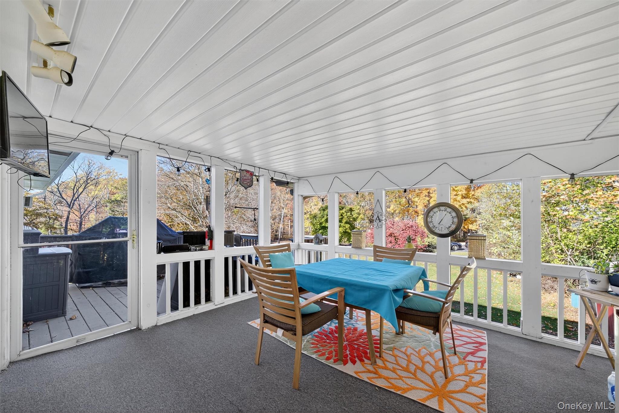 76 Pine Hill Road Highland Mills, NY 10930 - Photo 30 of 41 Sunroom / solarium with healthy amount of natural light and outdoor dining space