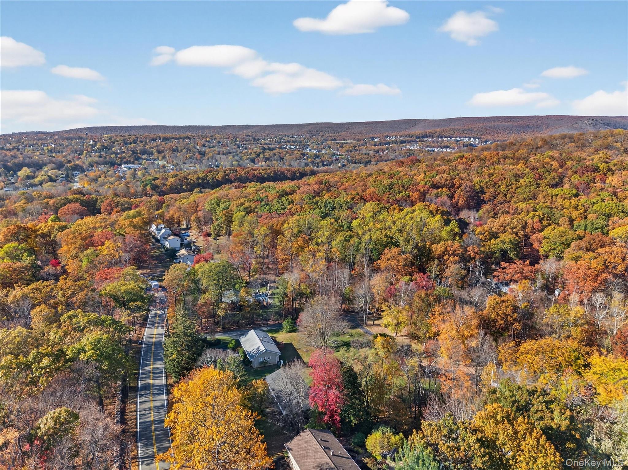 76 Pine Hill Road Highland Mills, NY 10930 - Photo 41 of 41 Drone / aerial view of a heavily wooded area