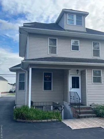 a view of a house with a window