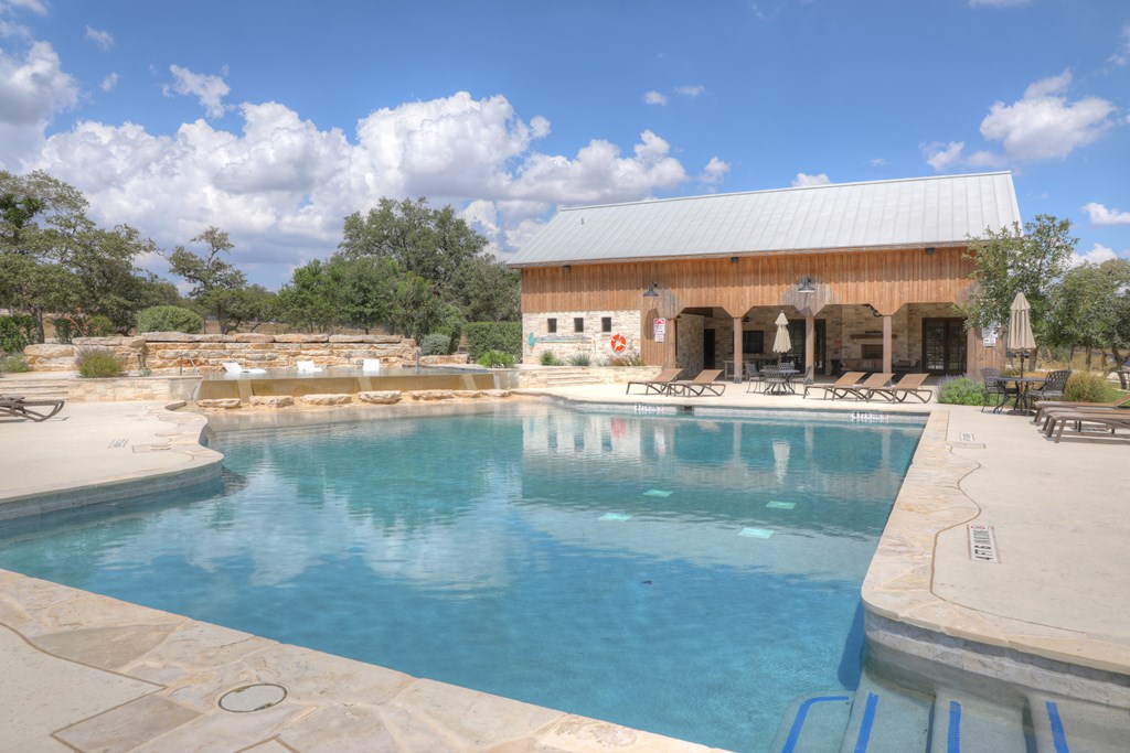 379 Inspiration Loop Comfort, TX 78013 - Photo 2 of 27 a view of a lake with house
