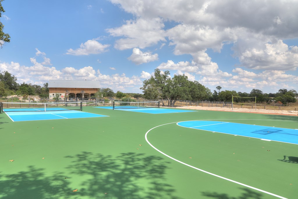 379 Inspiration Loop Comfort, TX 78013 - Photo 4 of 27 a view of a golf course with a lake