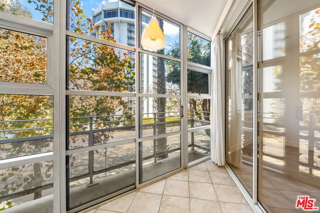 a view of front door