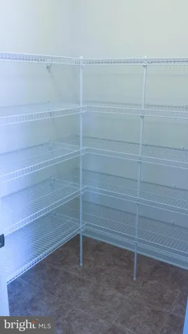 a view of a room with shelf