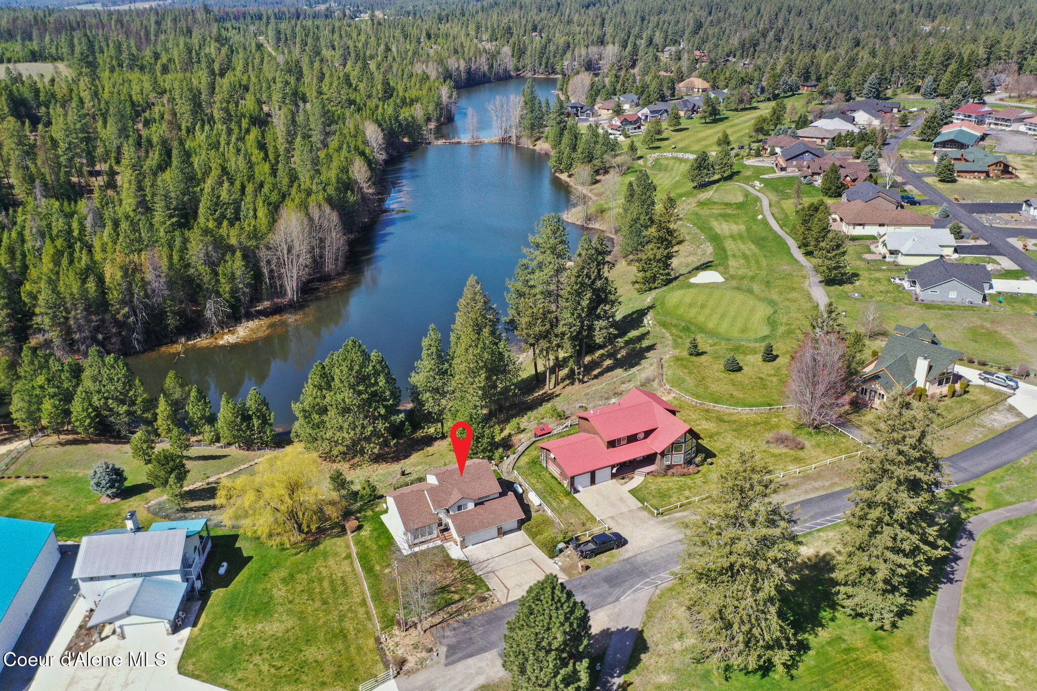 720 Stoneridge Road Blanchard, ID 83804 - Photo 37 of 67 43-web-or-mls-720 Stoneridge Rd drone-3-