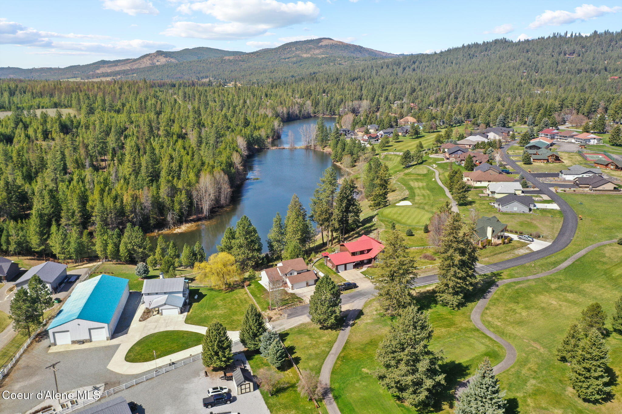 720 Stoneridge Road Blanchard, ID 83804 - Photo 40 of 67 46-web-or-mls-720 Stoneridge Rd drone-4