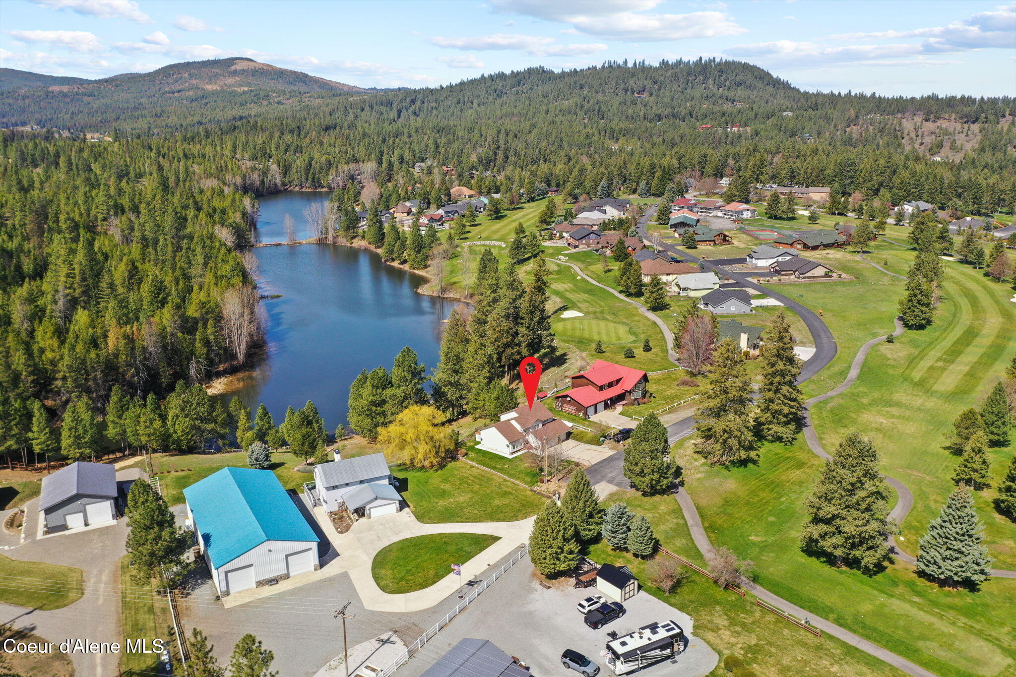 720 Stoneridge Road Blanchard, ID 83804 - Photo 41 of 67 47-web-or-mls-720 Stoneridge Rd drone-5-