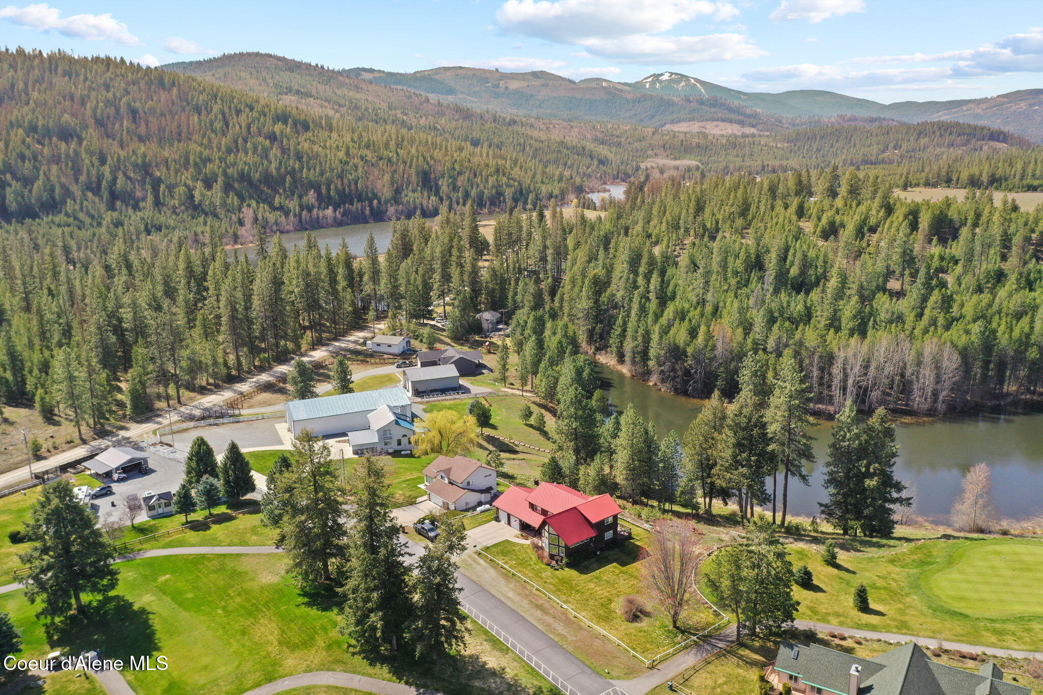 720 Stoneridge Road Blanchard, ID 83804 - Photo 56 of 67 62-web-or-mls-720 Stoneridge Rd drone-12