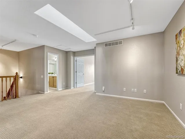 a view of empty room