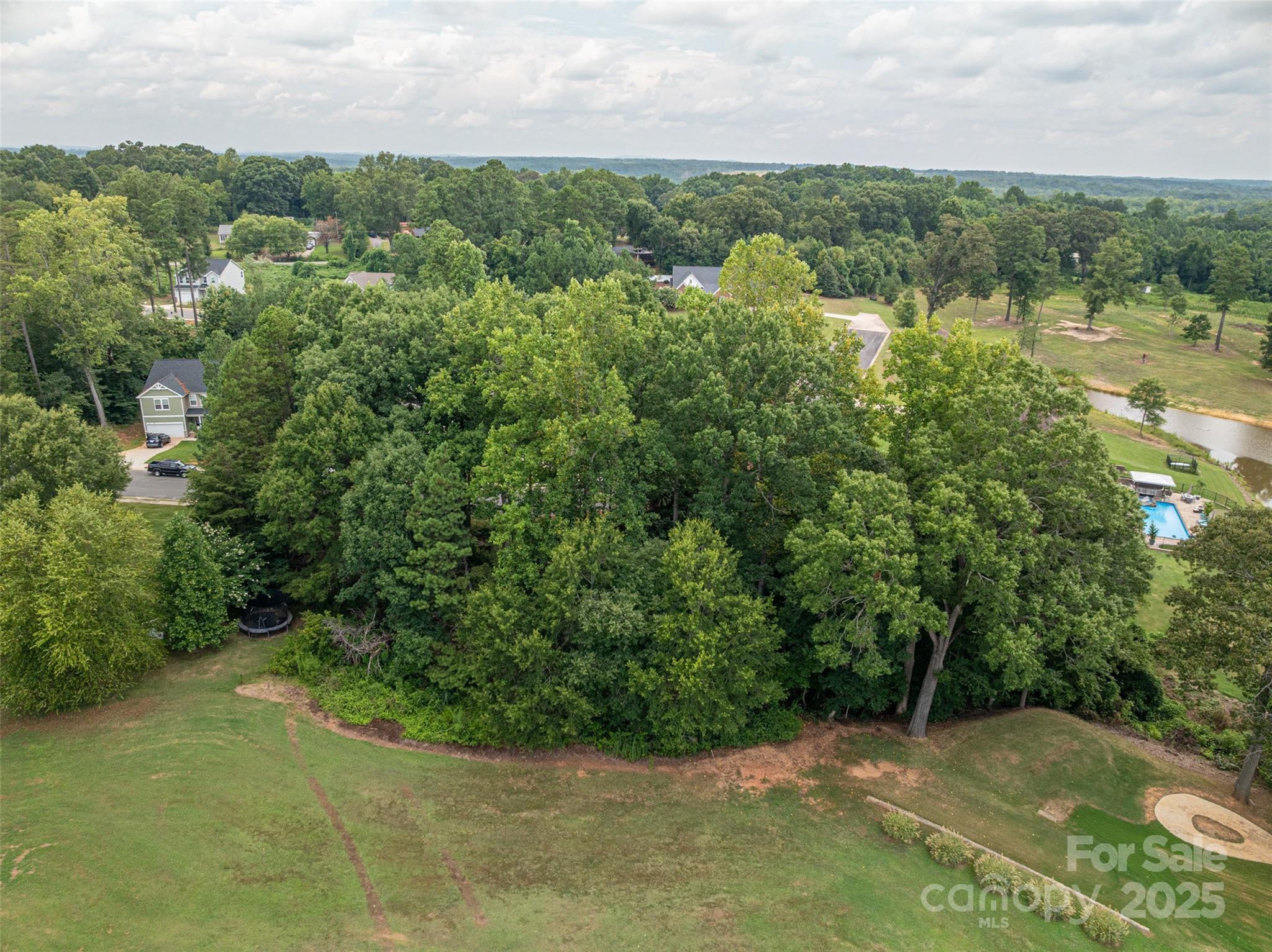 1008 Rocky Ridge Drive Cherryville, NC 28021 - Photo 13 of 22 an aerial view of residential houses with outdoor space and trees