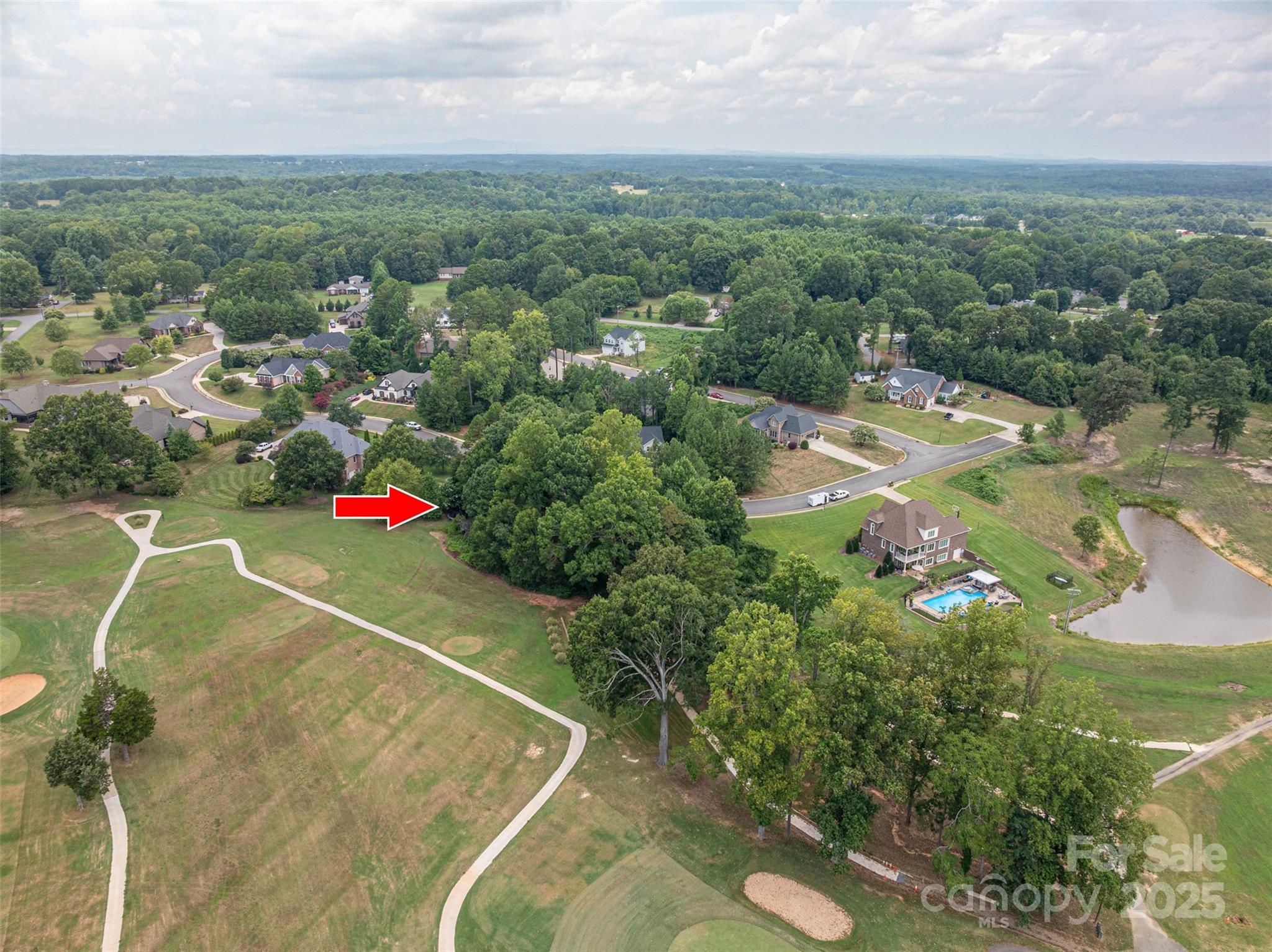 1008 Rocky Ridge Drive Cherryville, NC 28021 - Photo 17 of 22 an aerial view of a house