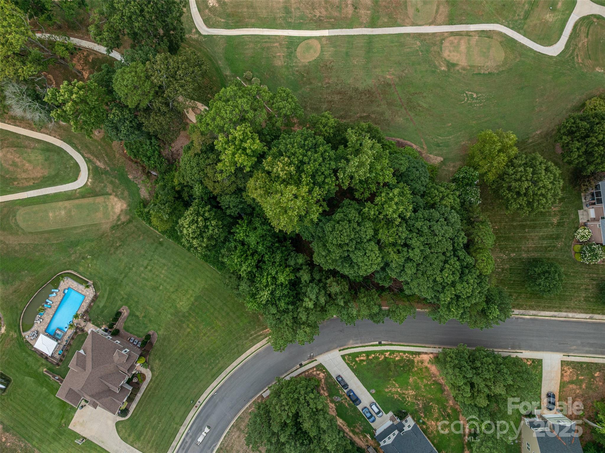 1008 Rocky Ridge Drive Cherryville, NC 28021 - Photo 18 of 22 an aerial view of a house with a yard basket ball court and outdoor seating