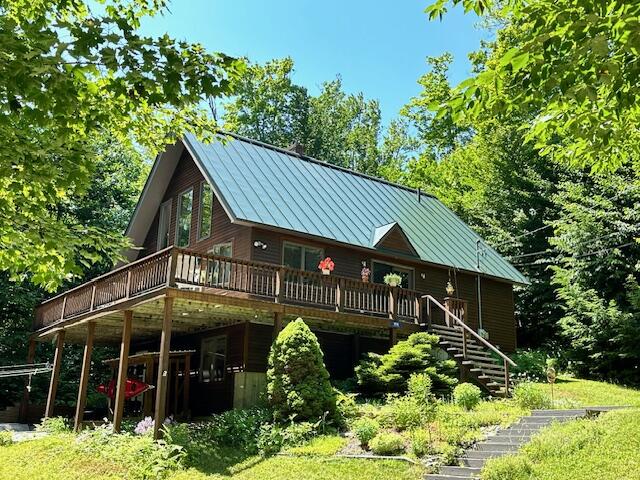 1016 Johnson Circle Kingfield, ME 04947 - Photo 21 of 23 Summer exterior