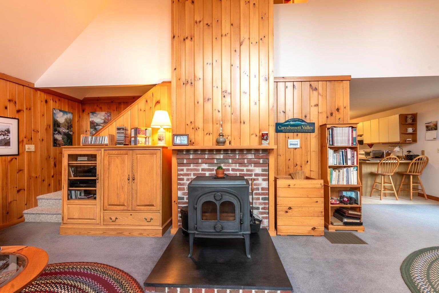 1016 Johnson Circle Kingfield, ME 04947 - Photo 4 of 23 Woodstove