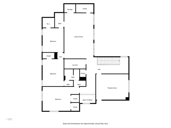 a picture of floor plan
