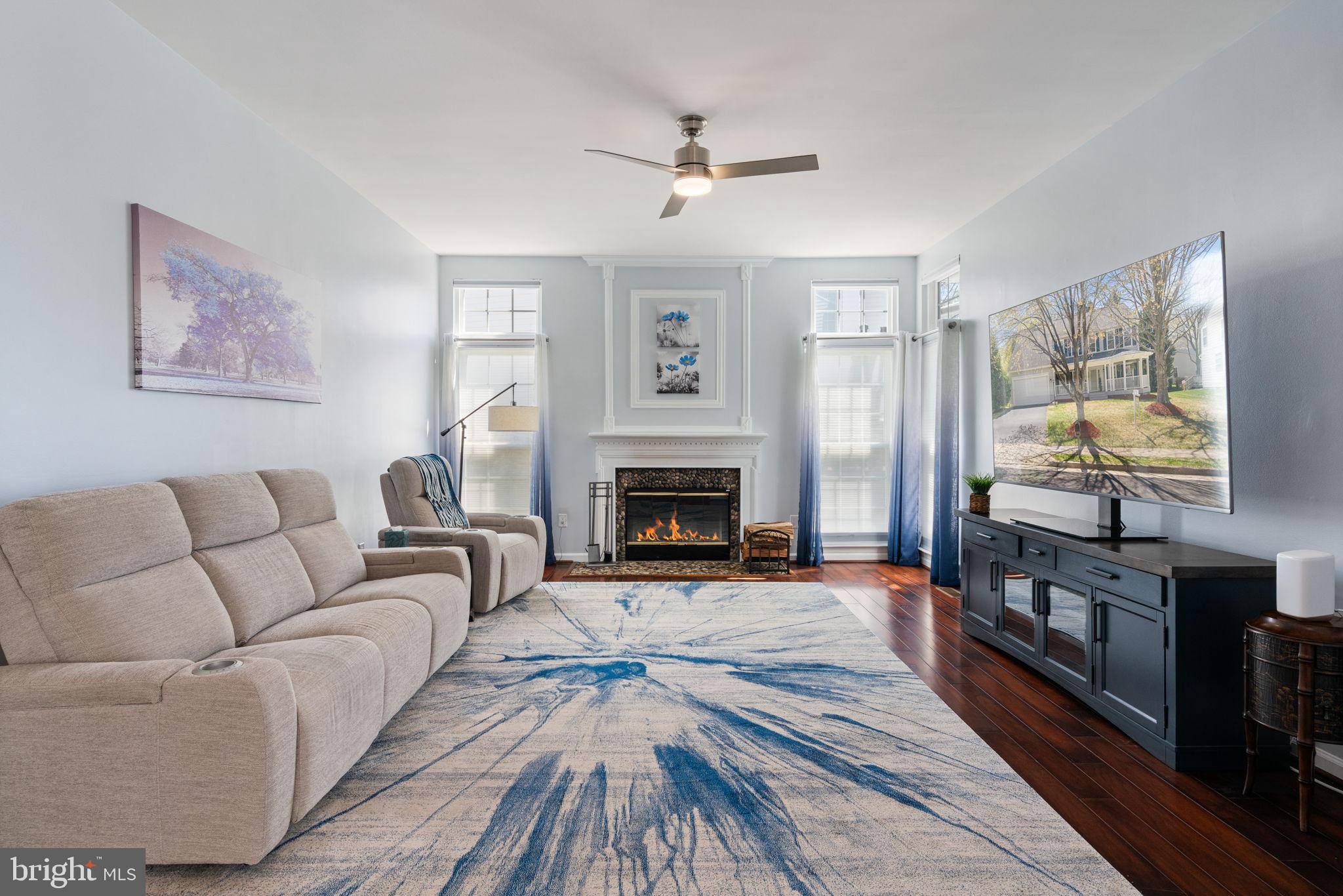 6472 Colonial Village Loop Manassas, VA 20112 - Photo 26 of 69 Cozy wood burning fireplace