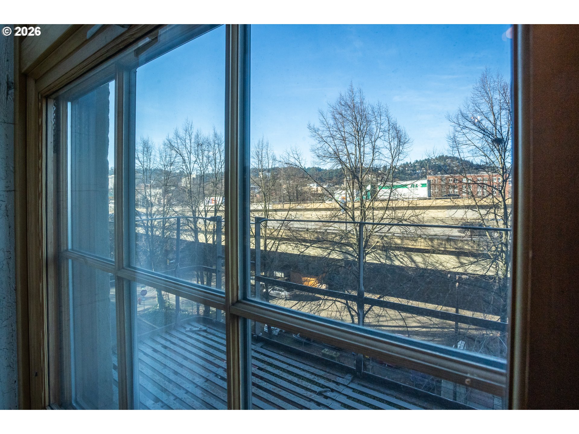 1420 Northwest Lovejoy Street, Unit 417 Portland, OR 97209 - Photo 33 of 40 a view of a glass door
