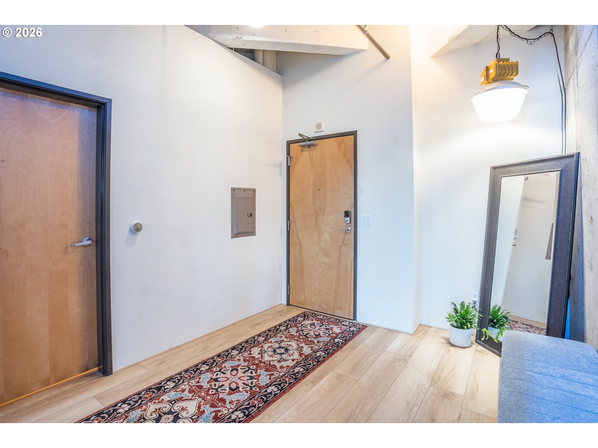 1420 Northwest Lovejoy Street, Unit 417 Portland, OR 97209 - Photo 10 of 40 a view of entryway with stairs