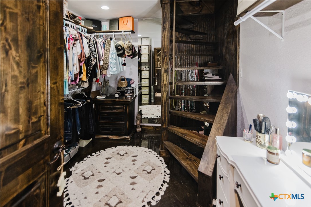1440 Old Goliad Road Cuero, TX 77954 - Photo 15 of 41 a view of a walk in closet