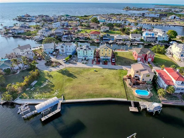 an aerial view of a ocean view