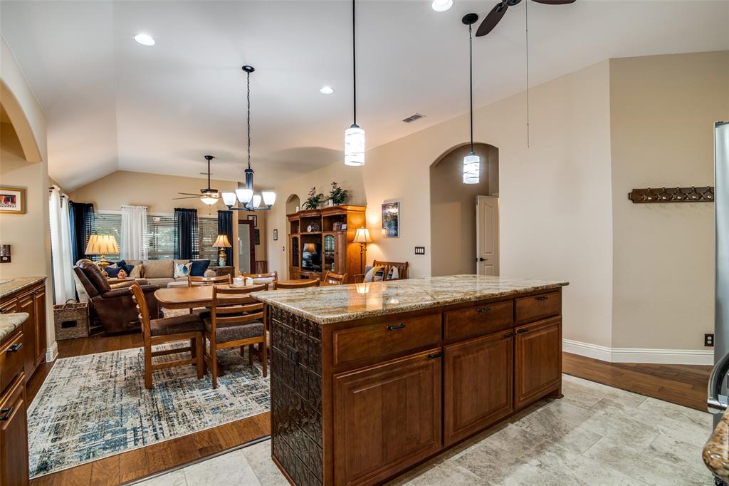 1036 Glenn Road Lavon, TX 75166 - Photo 8 of 30 a view of a kitchen and dining room