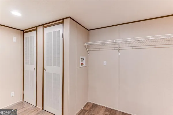 a view of a small space