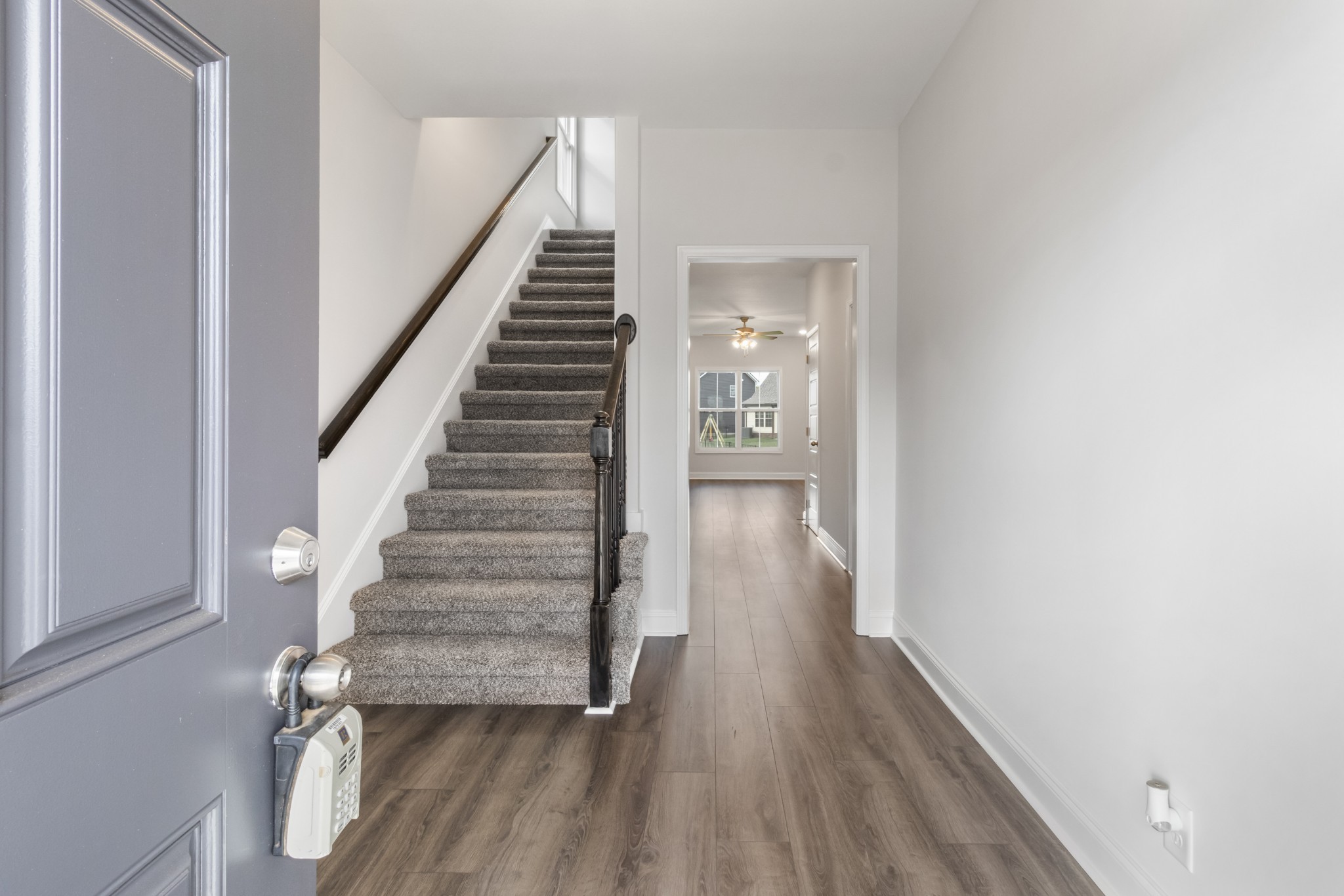 2616 Rafiki Drive Clarksville, TN 37042 - Photo 8 of 36 a view of entryway with wooden floor