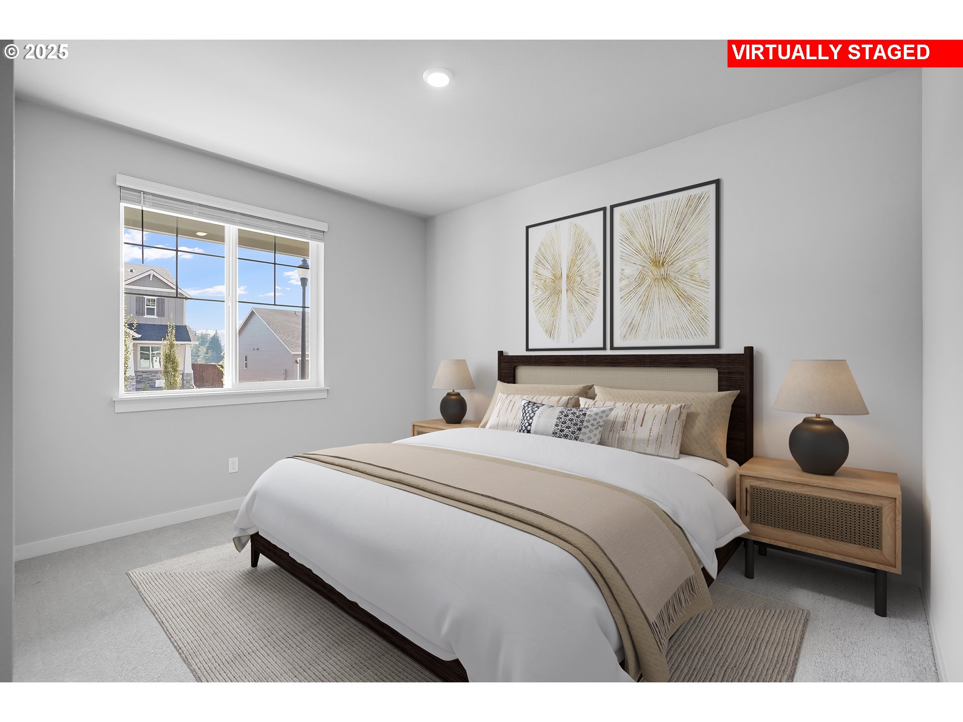 5359 North 87th Avenue Camas, WA 98607 - Photo 17 of 29 a bedroom with a bed and window