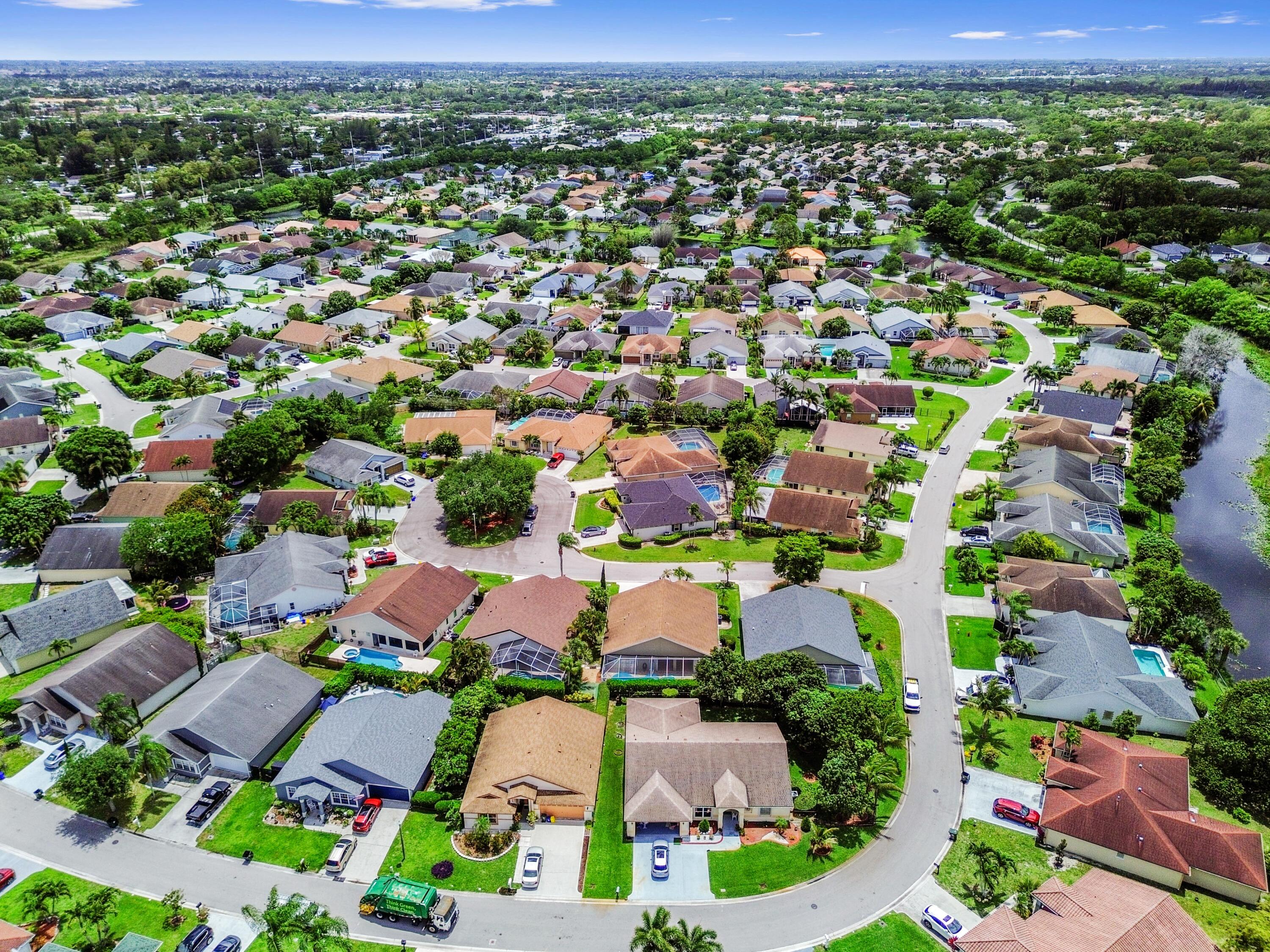 1163 Peninsula Way Greenacres, FL 33413 - Photo 34 of 40 39 drone 06