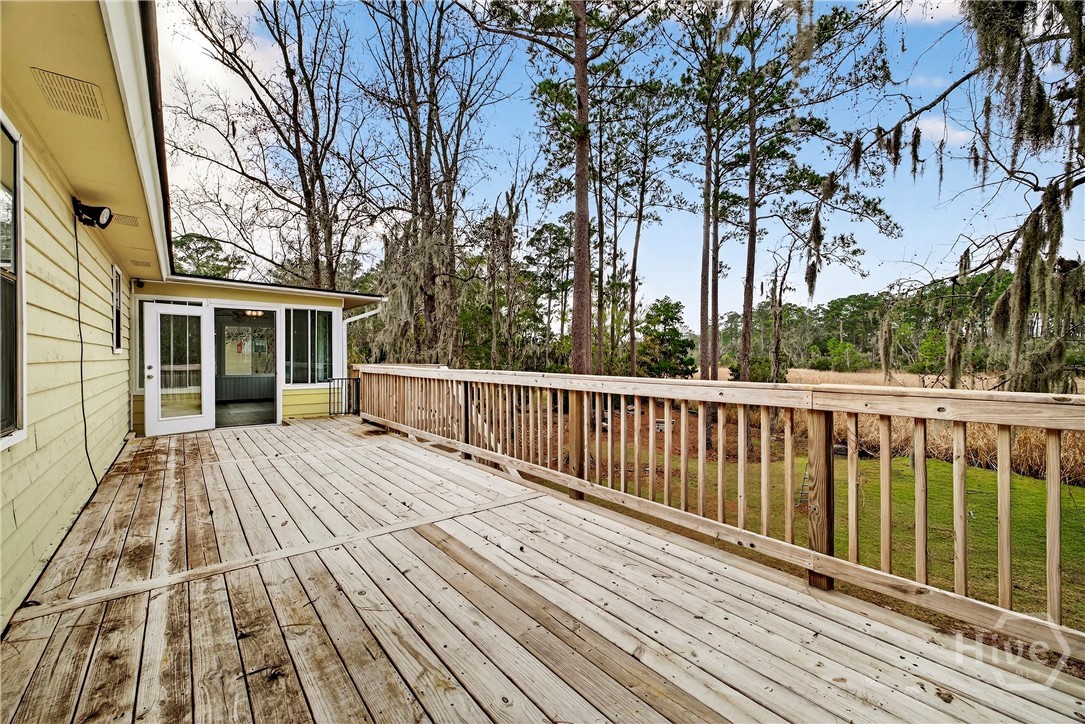 314 Mill Run Road Richmond Hill, GA 31324 - Photo 26 of 72 Second Story Deck off of Sunroom
